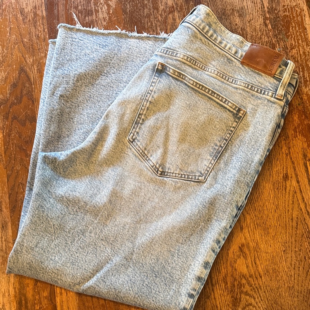 EUC J Crew wide leg jeans